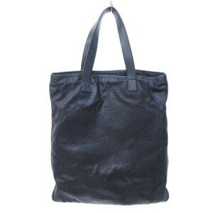 Saint Laurent Yves SAC GRUPPO YCON Tote Bag Handbag Y stitch Leather Black